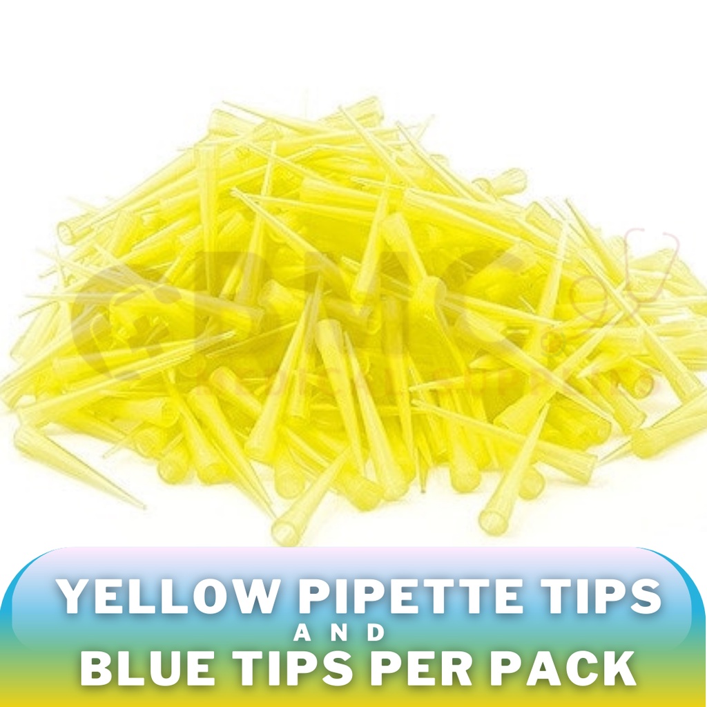 Yellow Pipette Tip & Blue Pipette Tips Shopee Philippines