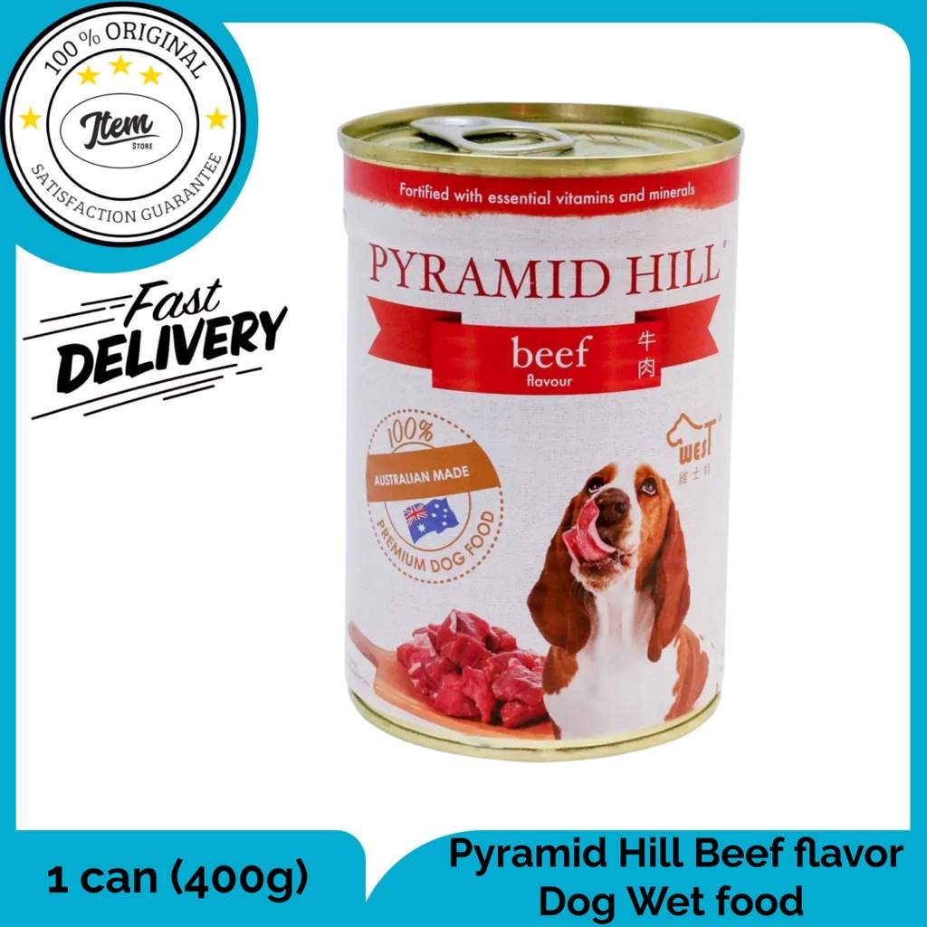 Pyramid Hill Wet Food Beef Flavor Dog Wet Food 400g Shopee Philippines