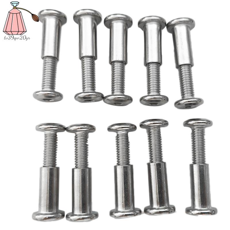 20 Pcs Screw Post Fit for 5/16Inch(8mm) Hole Dia Male M6X20mm Female