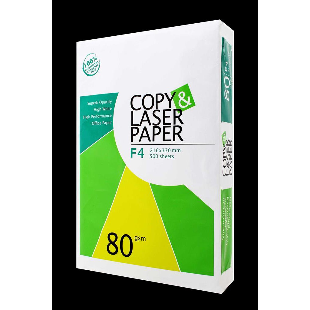 80gsm COPY & LASER PAPER Legal Long Subs 24 Office Printer Paper 1 ream