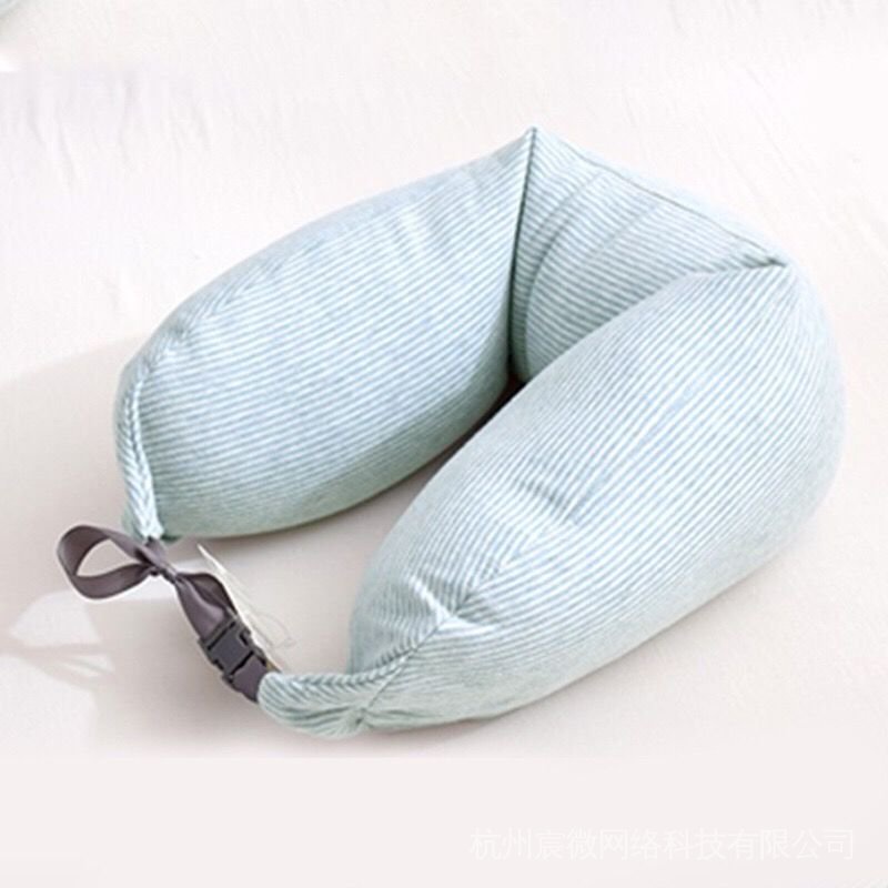 Muji Style uShaped Pillow Neck Airplane Travel Lunch Break Lying