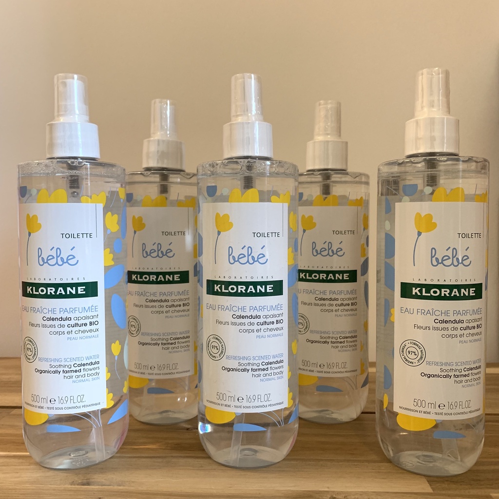 Klorane Eau Fraiche Parfumee Baby Refreshing Scented Water 500ml