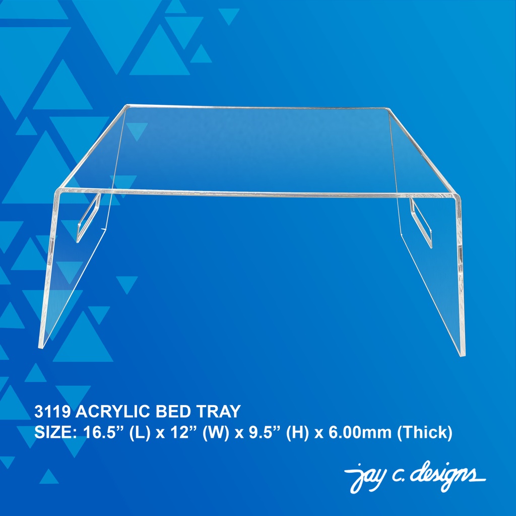 Jay C. Designs Acrylic Bed Tray 3119 Shopee Philippines