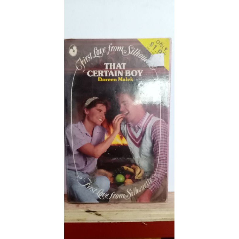 PRELOVED ENGLISH TEENS POCKETBOOK First love from Silhouette,Love