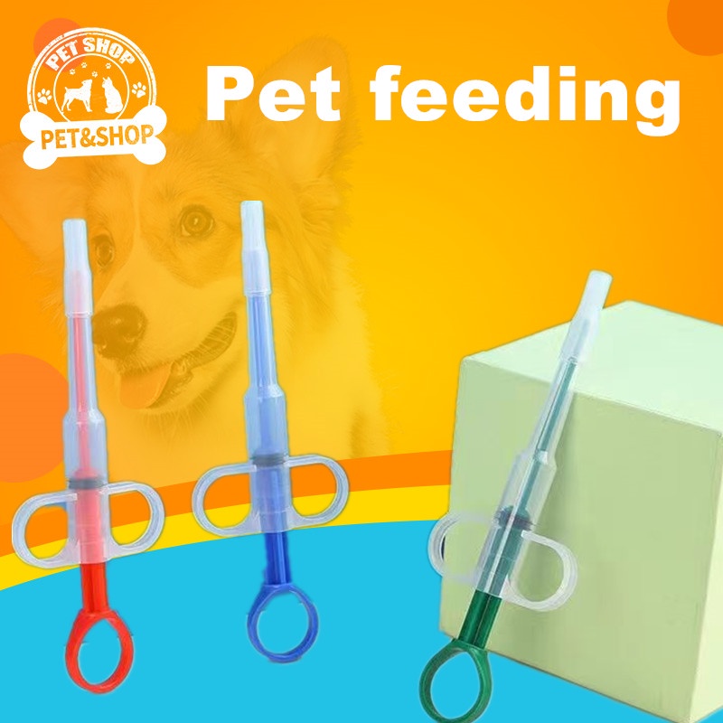 Pet medicine feeder push box medicine stick cat dog medicine feeder pet