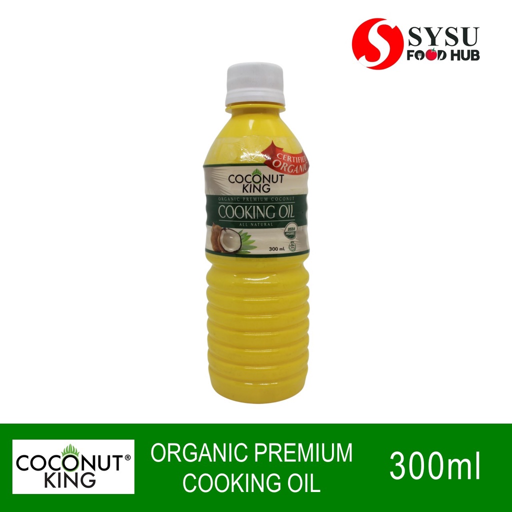 Coconut King Organic Premium Coconut Cooking Oil 300ml Shopee Philippines