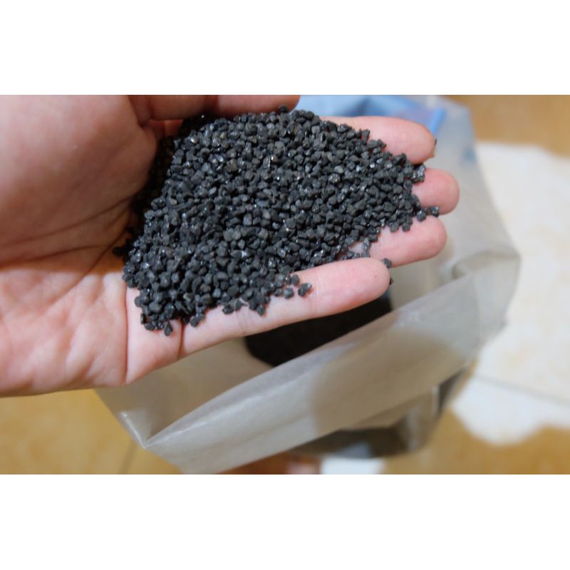 Aquarium Black Gravel 1kilo premium quality substrate Shopee Philippines