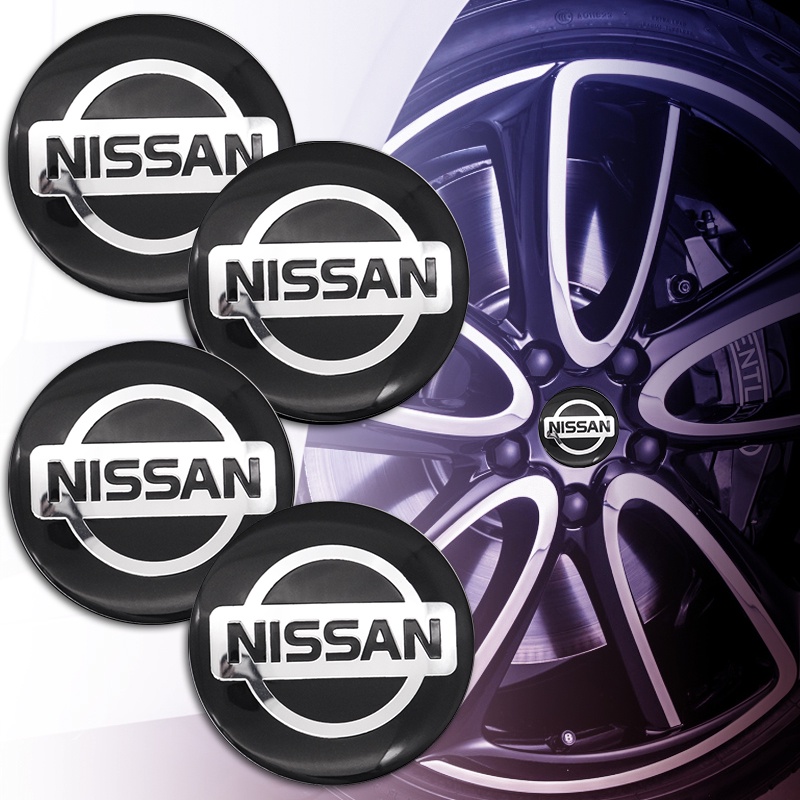 4pcs 56mm Wheel Center Cap Stickers Car Rims Hubcaps Cover Emblem Badge
