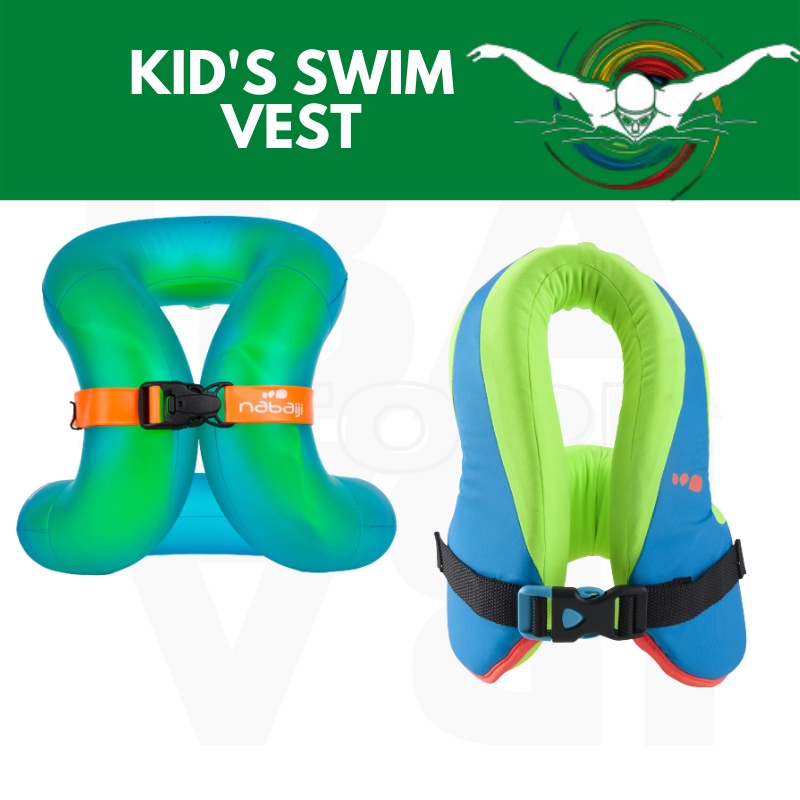 Nabaiji Inflatable Swim Vest for Kids Shopee Philippines