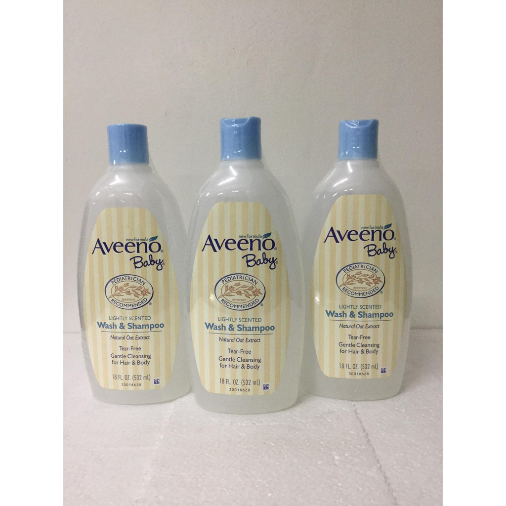 Aveeno Baby Daily Wash & Shampoo 532ml Shopee Philippines