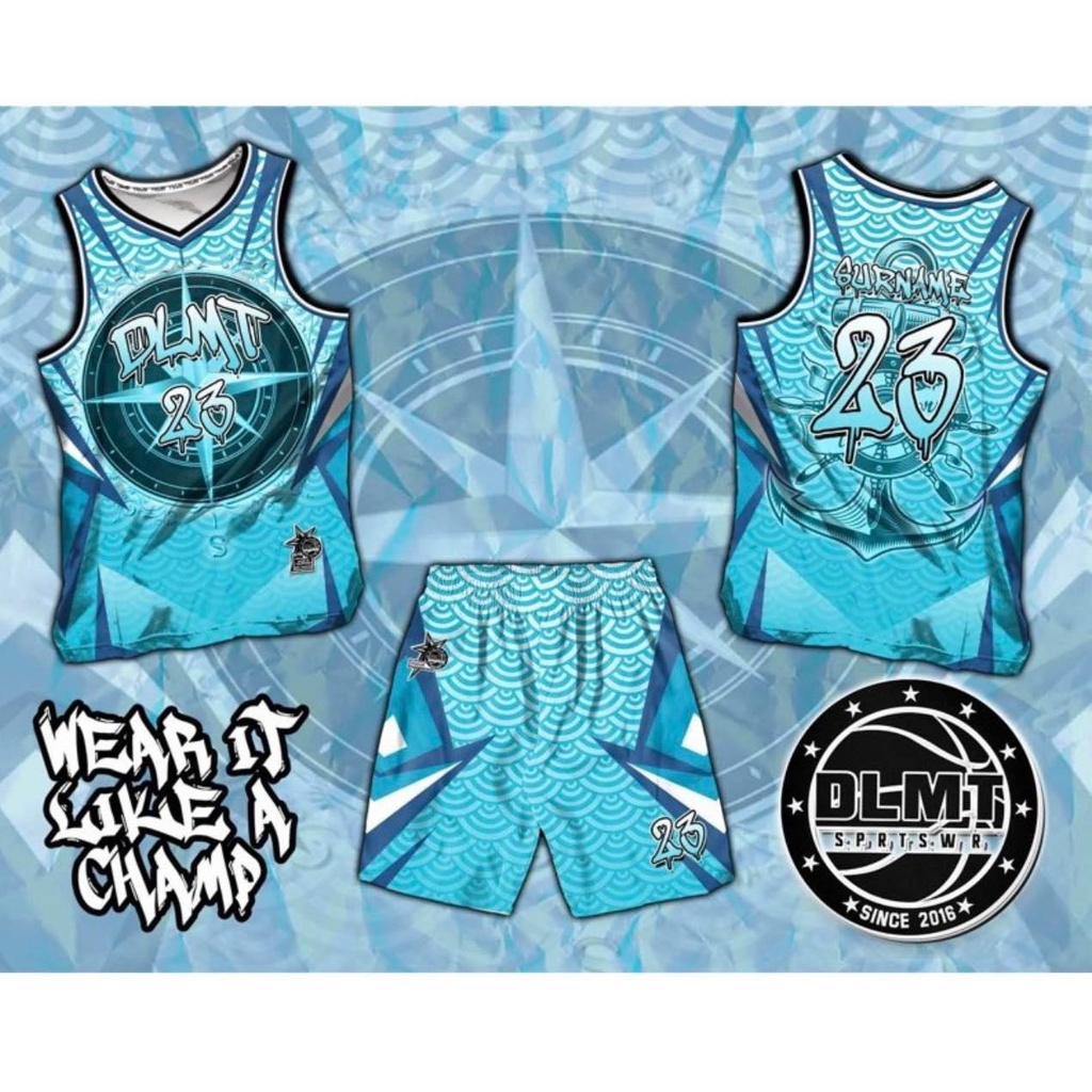 DLMT MARINE DESIGN 9 CODE DLMT103 FULL SUBLIMATION JERSEY (FREE CHANGE