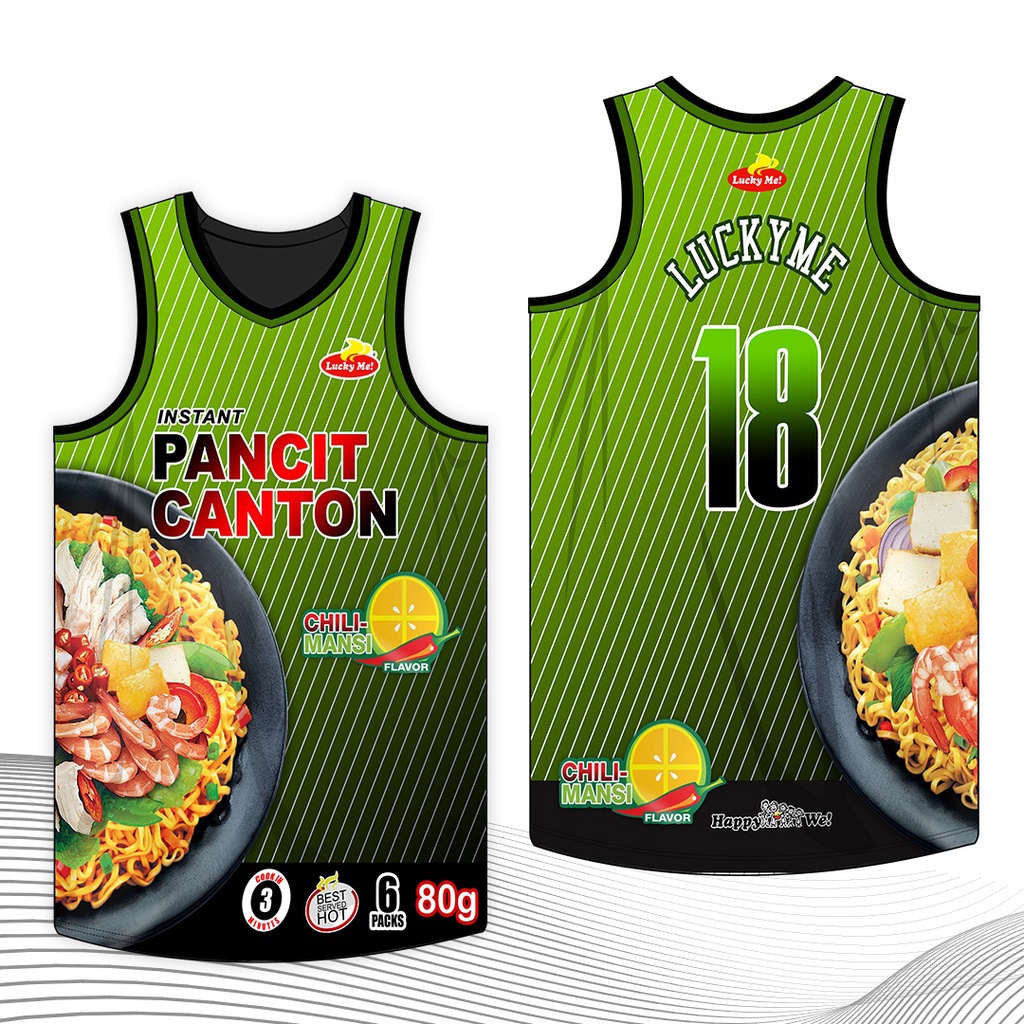 2023 new NZ X Pancit Canton Full Sublimated Basketball Jersey for Men