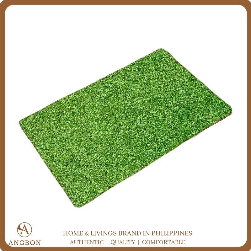 Angbon Eurotex Synthetic Grass Doormat for Home Entrance Indoor/Outdoor