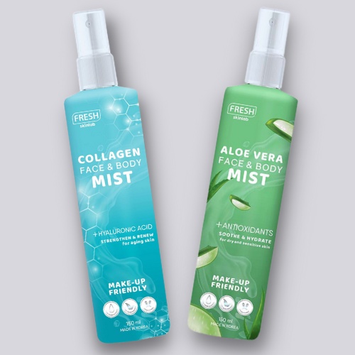 Fresh Skinlab Aloe Vera/ Collagen Face & Body Mist (150ml) Shopee