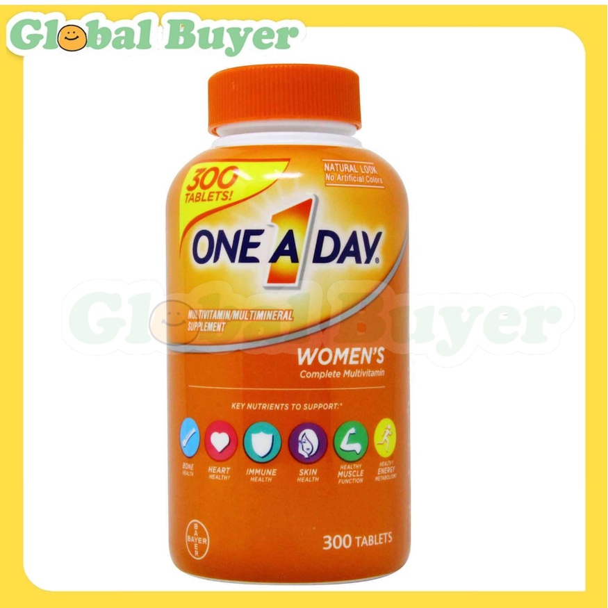 OneADay Women's Health Formula Multivitamin 300 Tablets Shopee Philippines