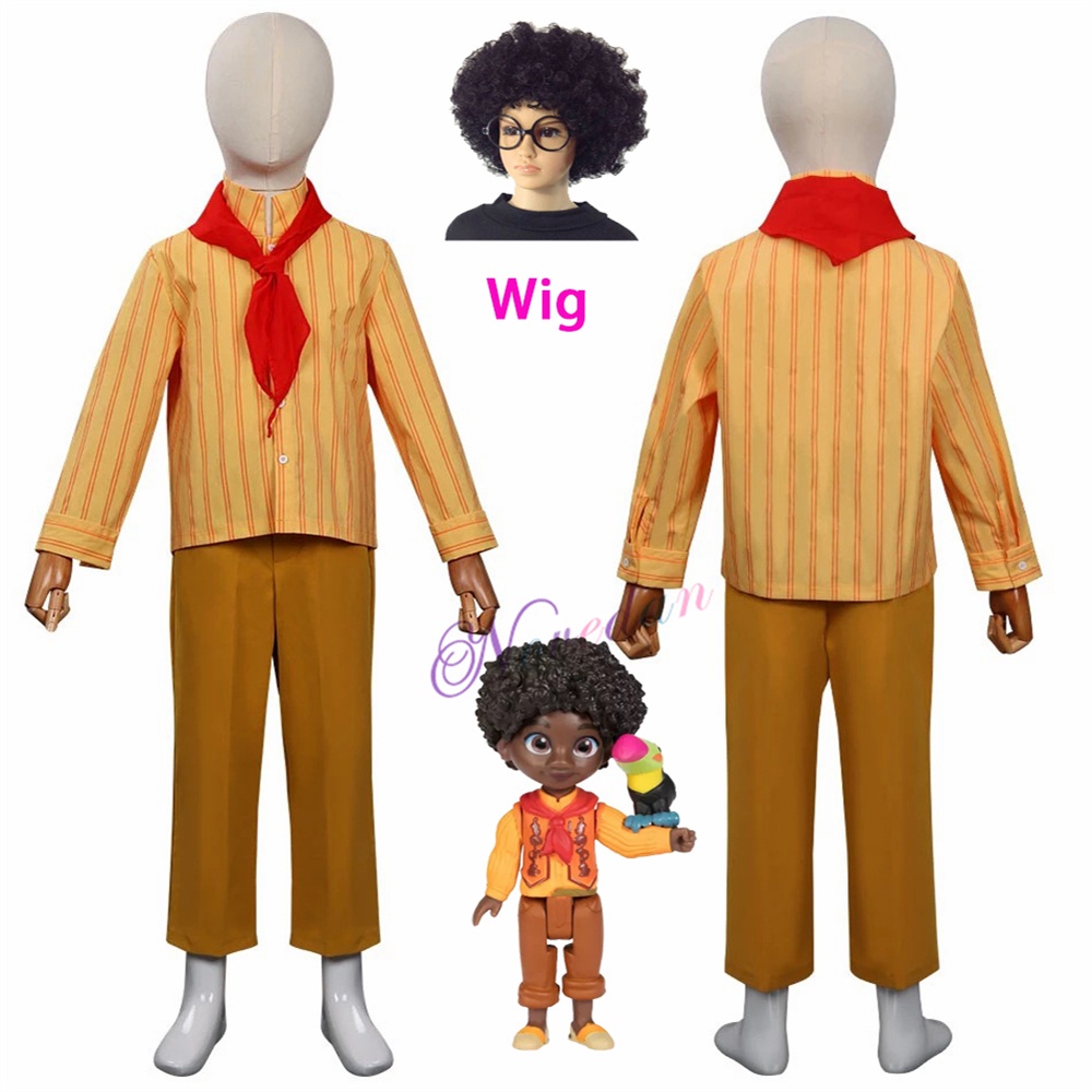 Boys Encanto Cosplay Antonio Madrigal Cosplay Costume Kids Role Play