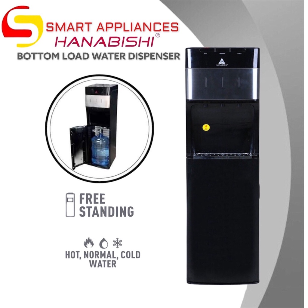 Hanabishi Water Dispenser BOTTOM LOADING HFSWD1900BL by Smart