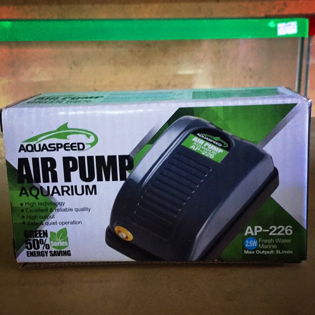 AP226 Aquaspeed Aquarium Air pump (Single) Shopee Philippines