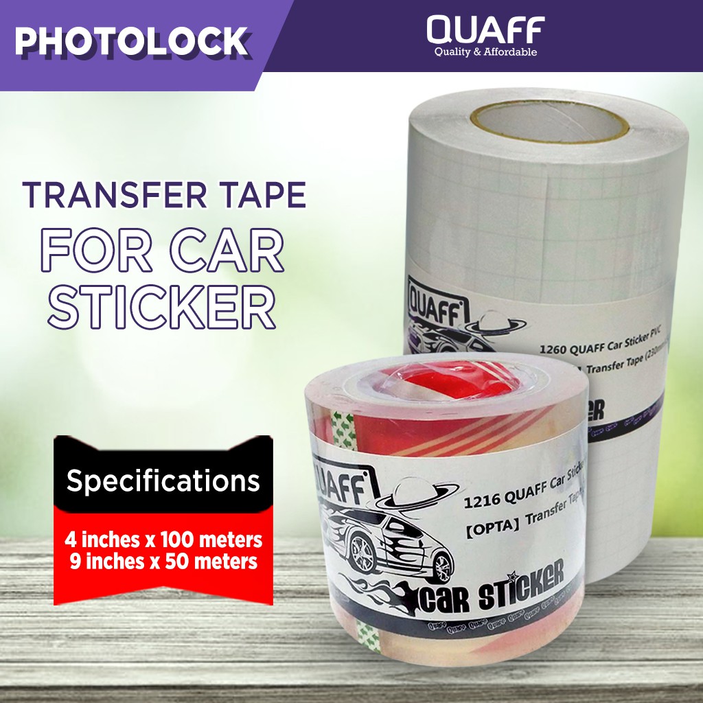QUAFF Car Sticker Transfer Tape Transfer Tape For Car Sticker