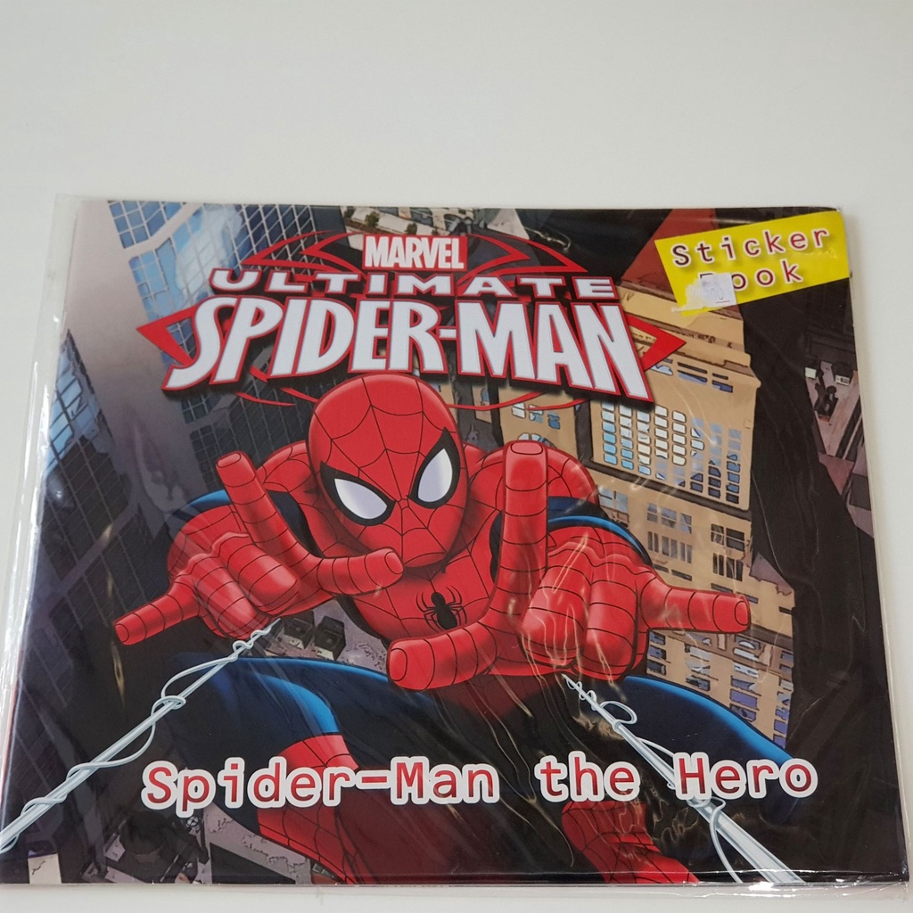 Children's Sticker Book ULTIMATE SPIDER MAN Sticker Book
