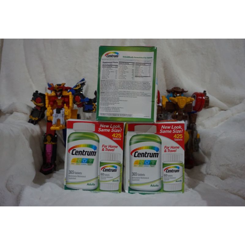 Centrum Adults Multivitamin, 425 Tablets, expiration date May 2023