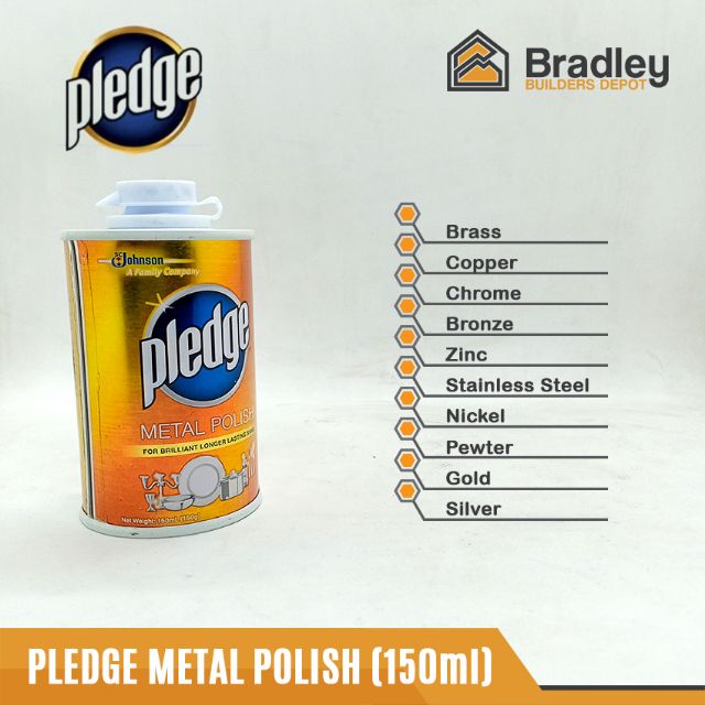 Pledge Metal Polish (150ml) Shopee Philippines