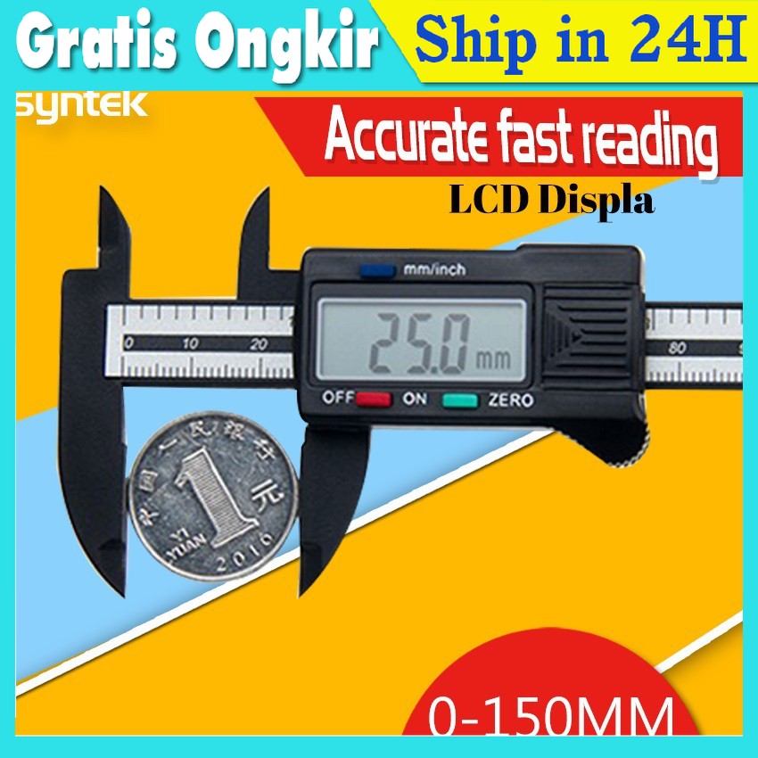 Vernier Caliper Digital Caliper 0150MM Digital Caliper Ruler