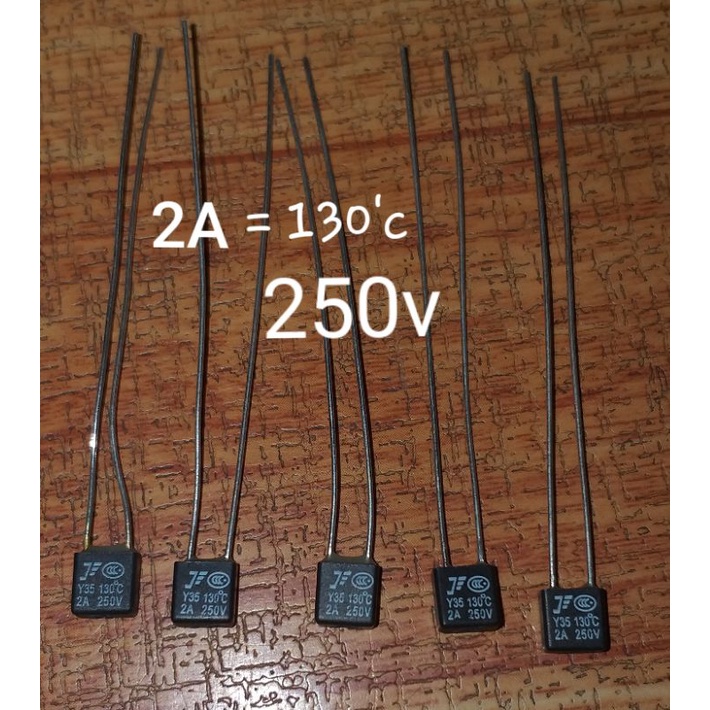 Fuse 2A 130'c 250v for electric fan Shopee Philippines