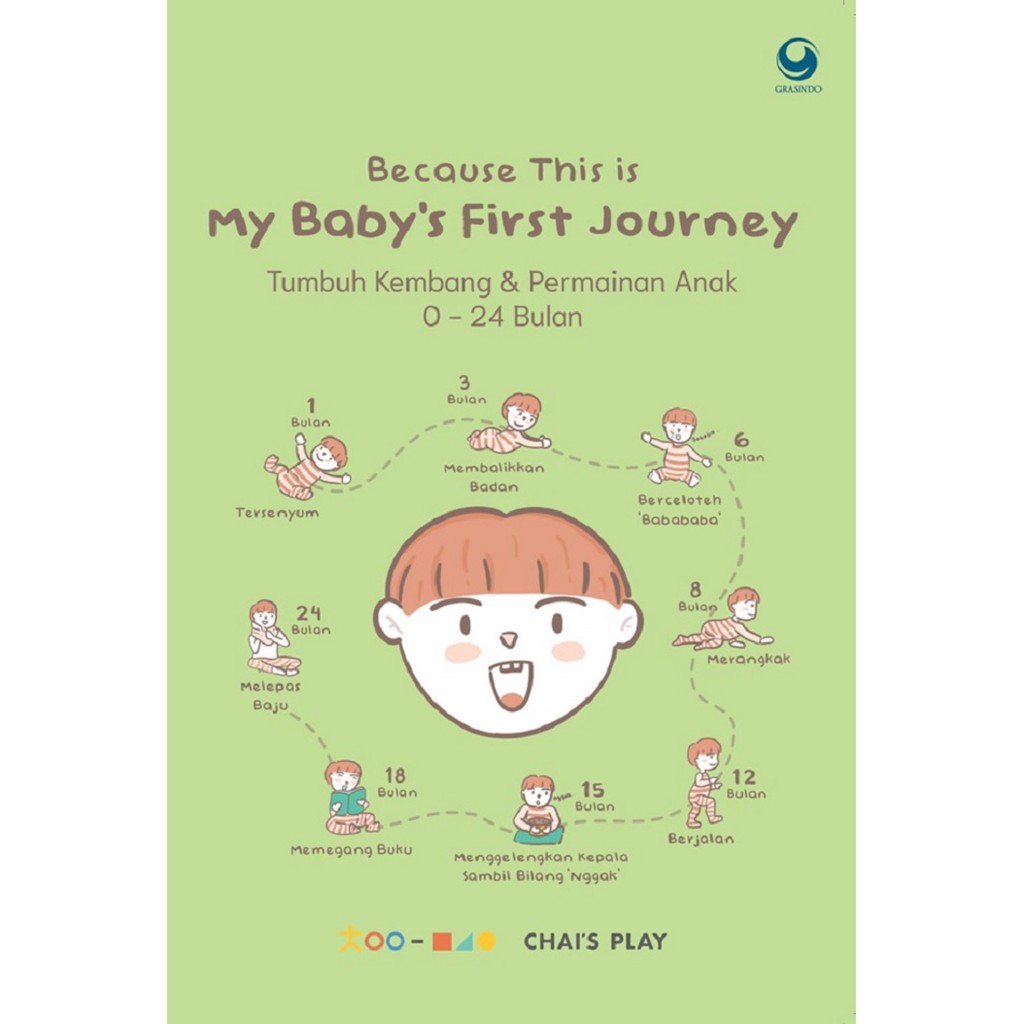 Gramedia Lombok Because This is My Baby's First Journey Growing