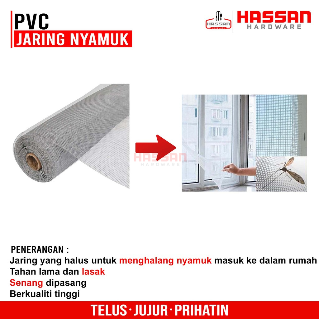 PVC mosquito netting 1 meter x 1meter /Jaring nyamuk plastik 1 meter x 1 meter Shopee Philippines