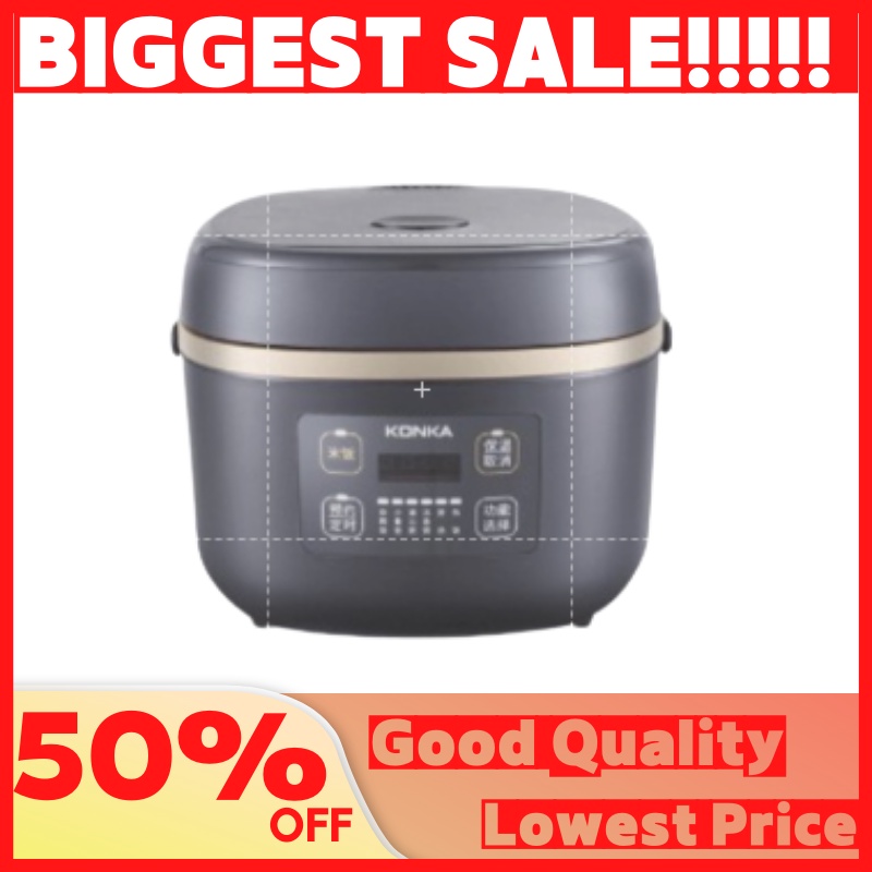 Konka Electric Rice Cooker 4L Multifunctional Electric Food warmer Allin1 Multi Cooker