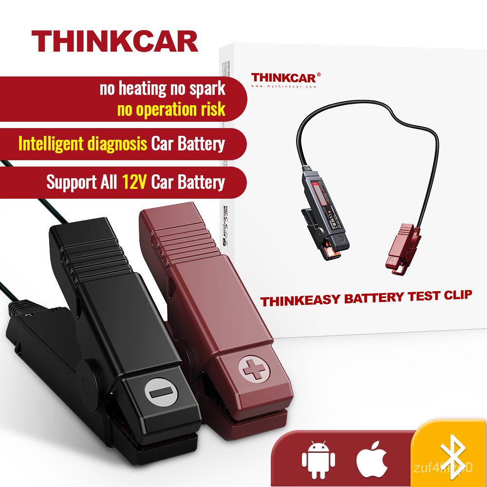 ☑️&THINKCAR Thinkeasy Car Battery Tester Battery Health Test Charger