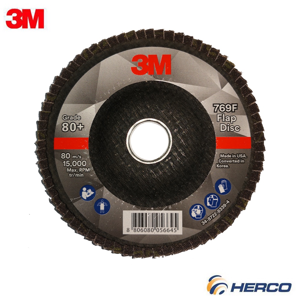 3M Rigid Flap Disc 4" 769F 100MMX16MM Grid 80 Shopee Philippines