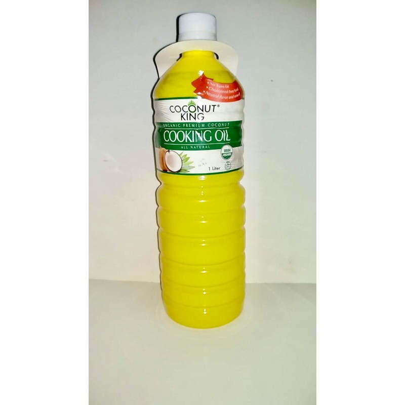 Coconut King Organic Premium Coconut Cooking Oil 1 Liter Shopee