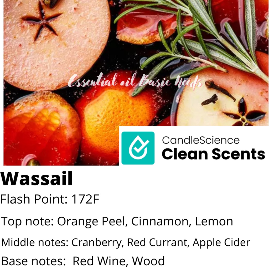 (S W) 30g Candlescience Fragrance Oil, Pure and High Grade Quality