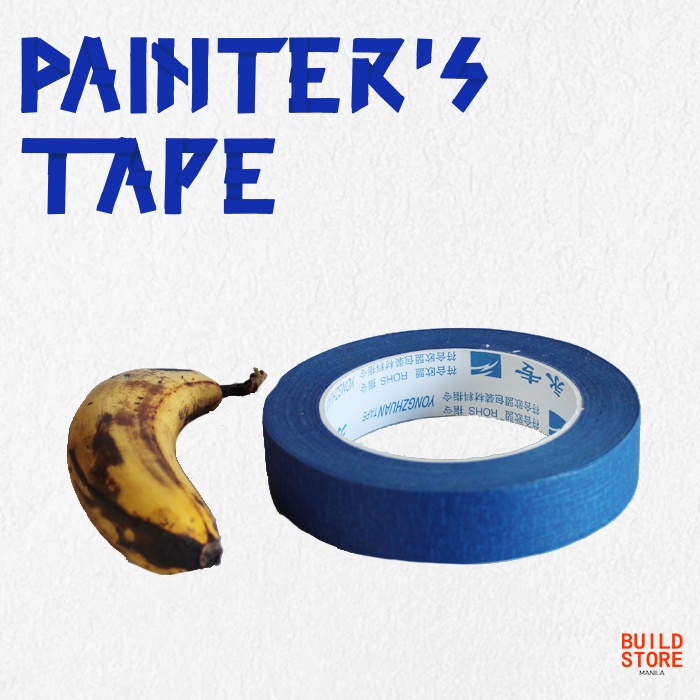 (Automative Paint) Painters Tape 50m Masking Tape Washi Tape Easy