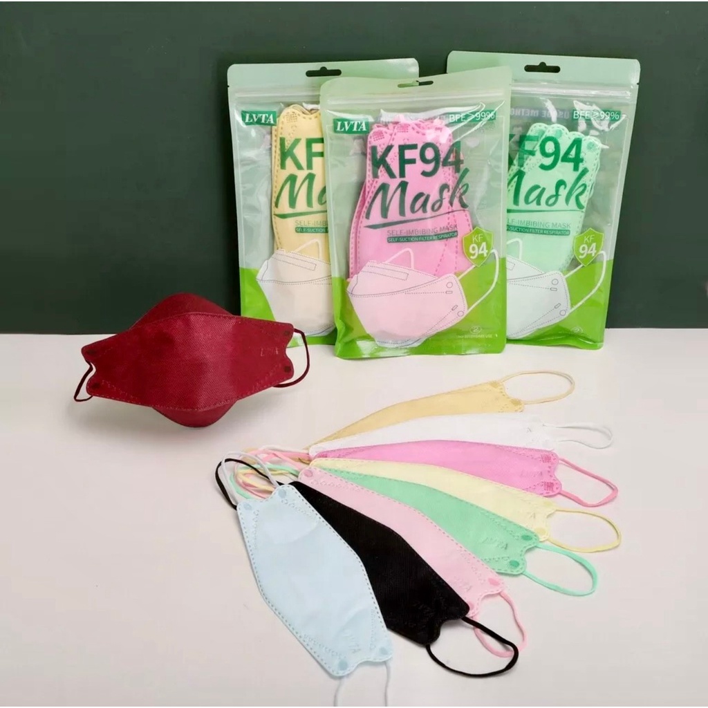 LVTA KF94 Face Mask 4Layer Protection 10 PCS Shopee Philippines