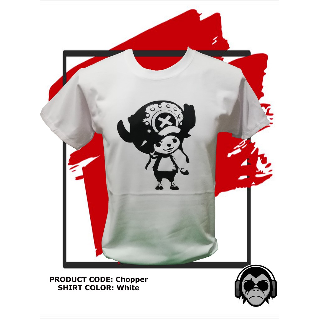 CHOPPER one piece anime inspired shirt Shopee Philippines