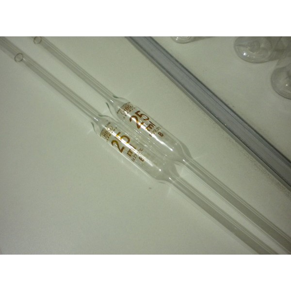 25 ml Volume Pipet (volumetric Pippette) 25 ml Pyrex Pipette Shopee