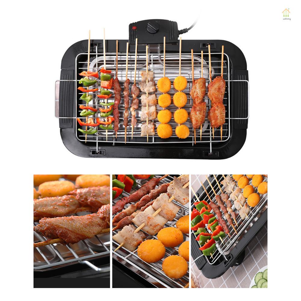 Smokeless Indoor/Outdoor Electric Grill Portable Tabletop Grill Kitchen