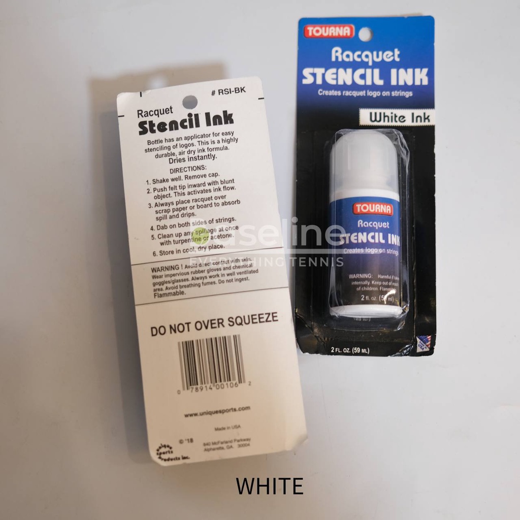 Tourna Stencil Ink for Tennis Racket Shopee Philippines