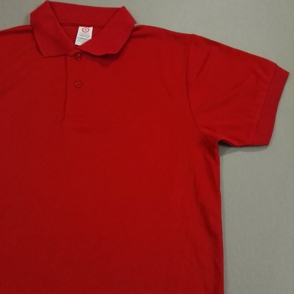 Target Drifit Polo Shirt (Red) Shopee Philippines