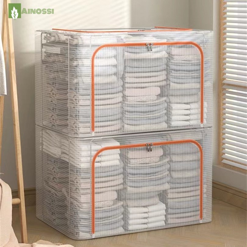 【BUY 1 TAKE 1】Ainossi Storage Box Foldable Waterproof Clothes Wardrobe
