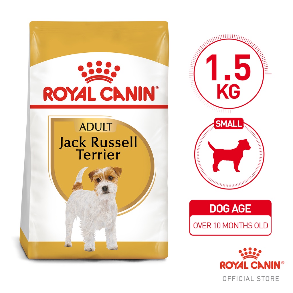 Royal Canin Jack Russel Adult Dry Dog Food (1.5kg) Breed Health