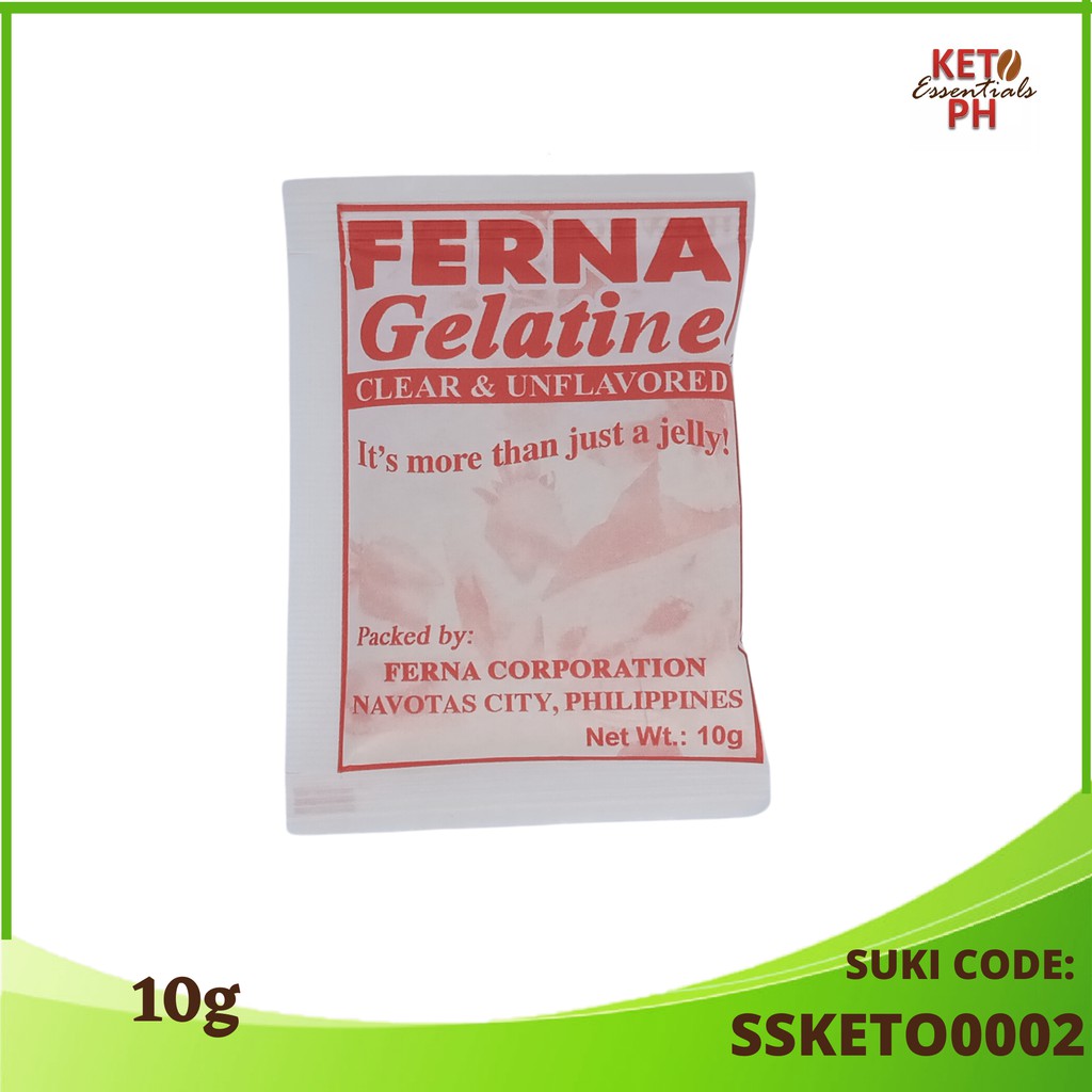 Ferna Gelatine unflavored Keto Friendly Shopee Philippines