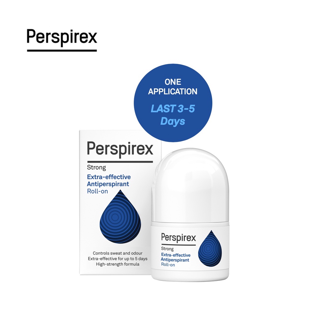 Perspirex Strong Extraeffective Antiperspirant Rollon (20ml) Shopee