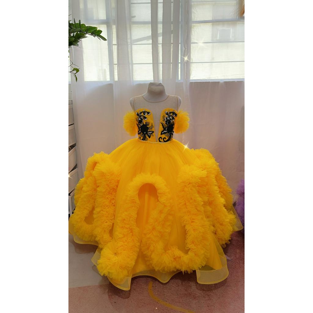 2N1 GOWN FOR KIDS / DETACHABLE SKIRT /BIRTHDAY GOWNS Shopee Philippines