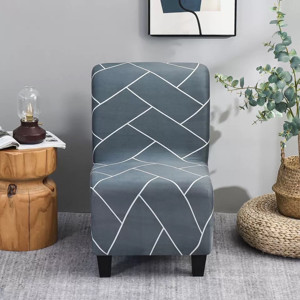 COD Armless Sofa Cover Armless Chair Cover Small Sofa Cover Single Sofa