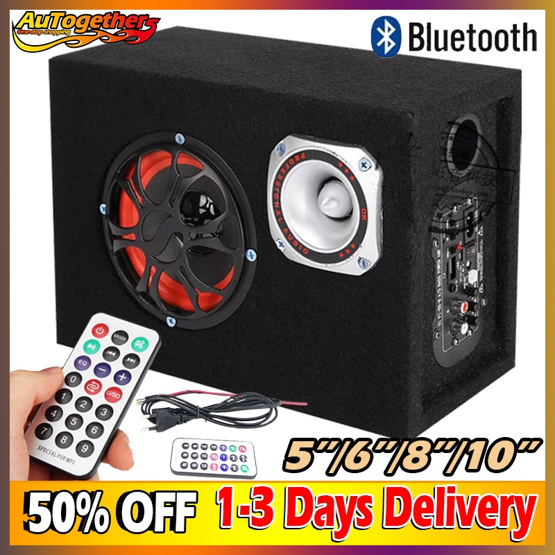 Car Subwoofer Bluetooth Vibrating Speaker Home Theater Music Center