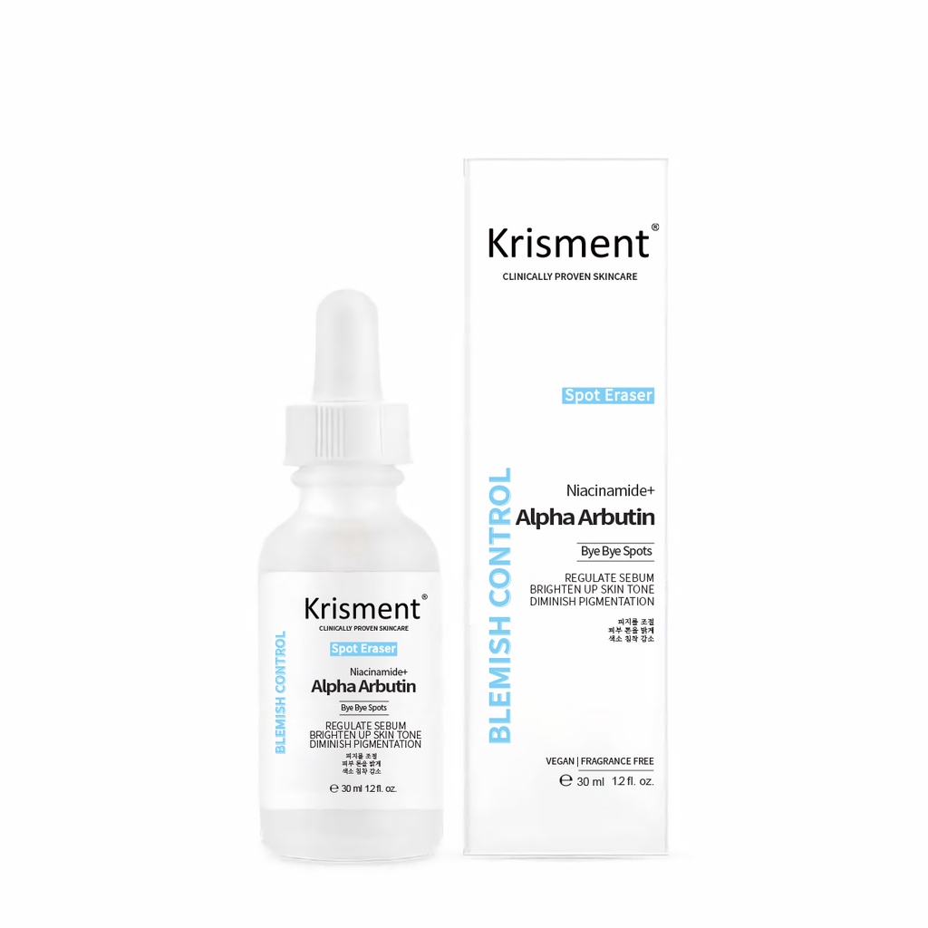 Krisment Niacinamide Serum Breakout & Oil Control Hyaluronic Acid